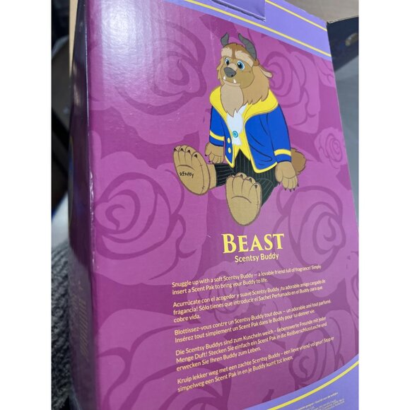 Beauty & The Beast Scentsy Buddy Plush Toy Scented Collectible - Picture 2 of 8